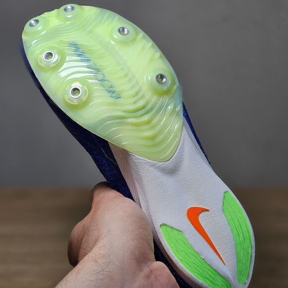 Nike Air Zoom Victory Kipchoge Track Spikes Racer Women's 9 Blue White CD4385400 - Picture 15 of 16